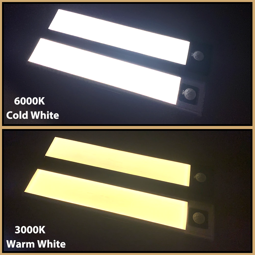 Lampe de placard LED avec détecteur de mouvement