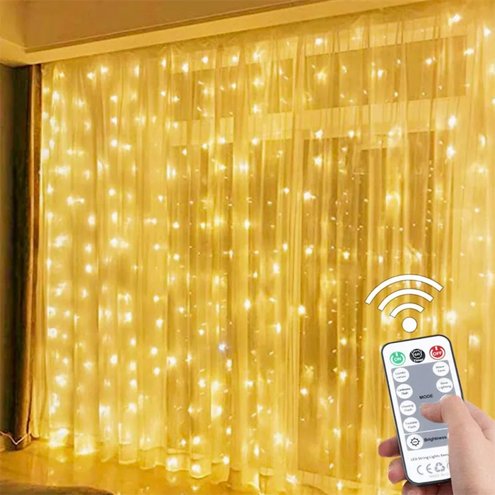 Guirlande lumineuse LED rideau