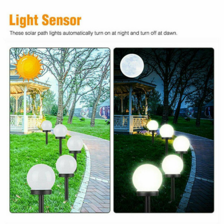 Outdoor Waterproof Solar Power Yard Street Light