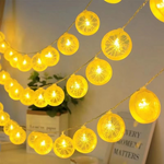 Load image into Gallery viewer, Lemon Slice Shaped String LED Lights (USB)
