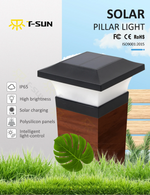 Load image into Gallery viewer, Solar LED Post Deck Cap Light
