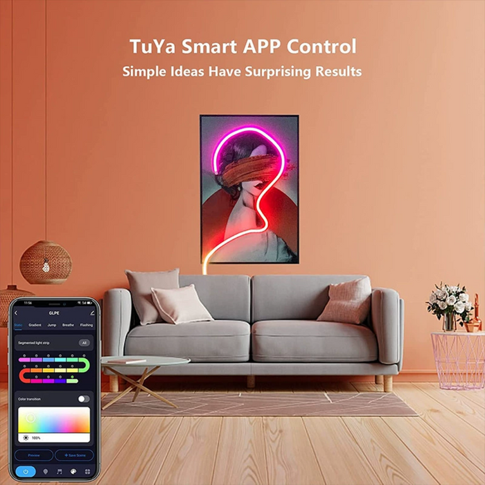Néons LED Wi-Fi intelligents