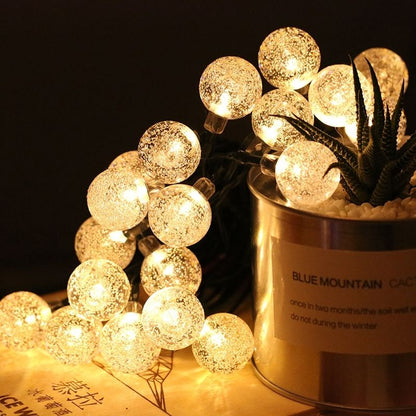 Solar Ball String Lights